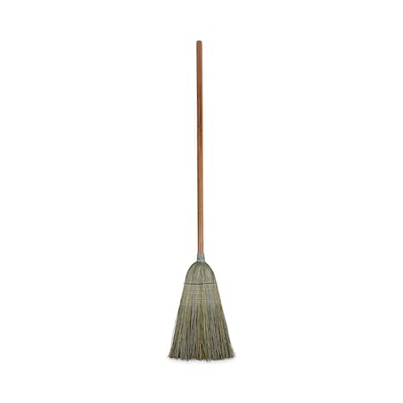 Boardwalk Warehouse Broom, Yucca Corn Fiber Bristles, 56" Length, Natural, PK12 BWK932YCT